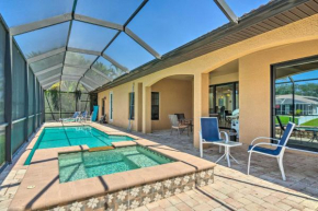 Private Pool and Grill Canalfront Cape Coral Home